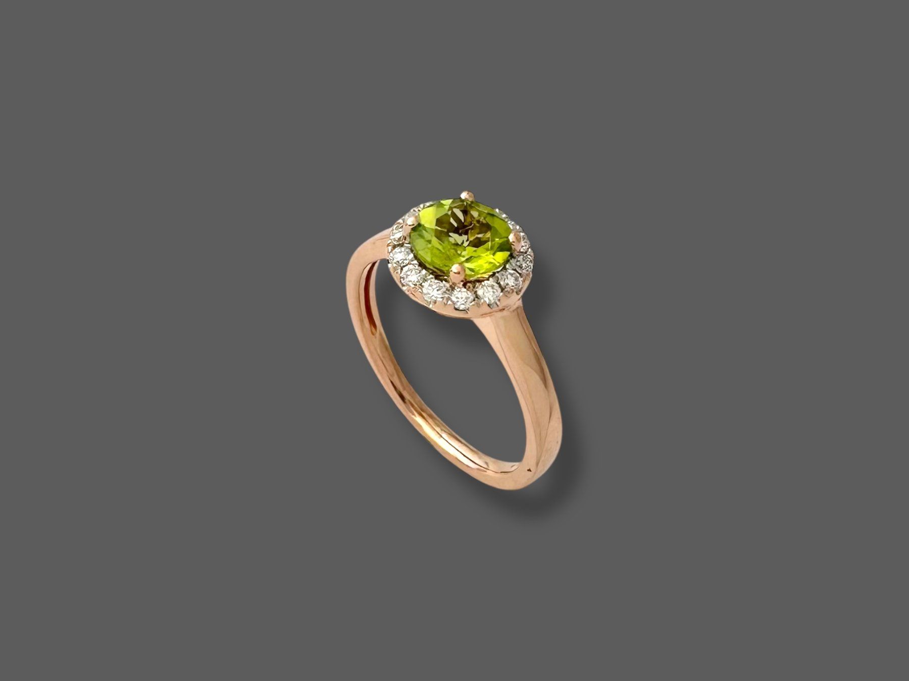 Anelli: KURZ, Peridot - Saphir - Diamant - Ring – Usato da Zuzwil SG venduto da artimmo 2