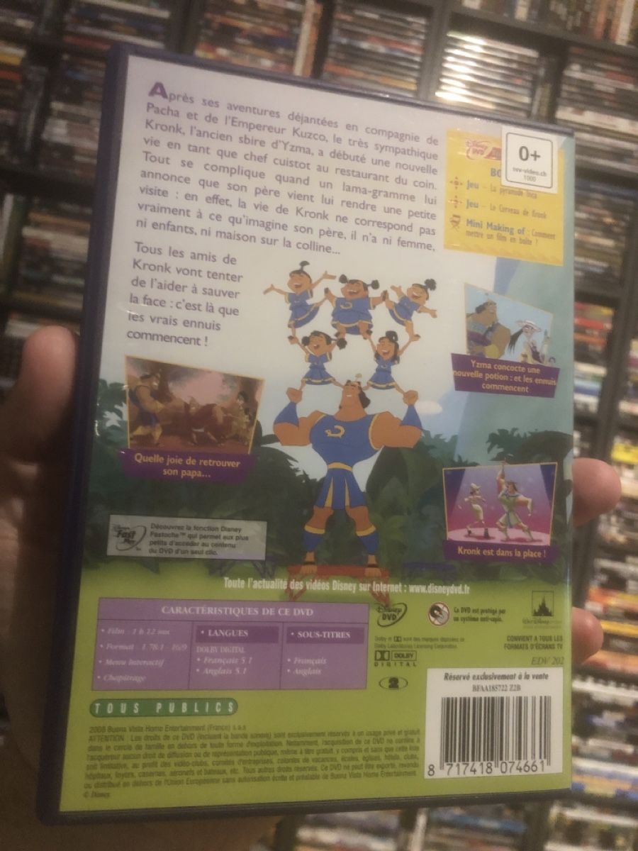 Alle DVDs: Kuzco 2 : King Kronk - dvd – Gebraucht aus Lausanne von fransadpop 1