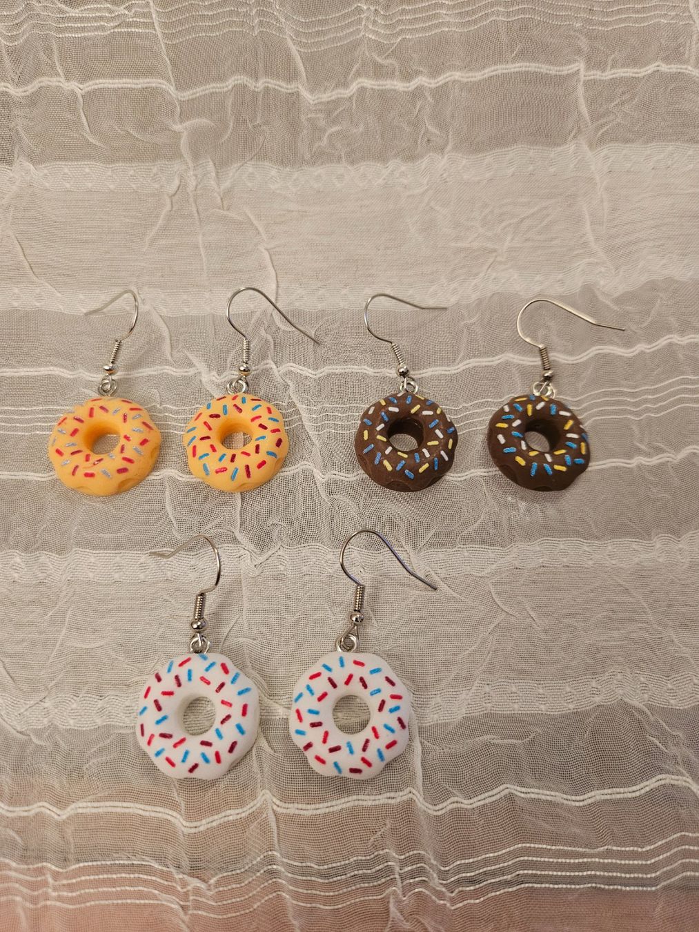Orecchini pendenti & Orecchini a lobo: Donuts ohrringe – Nuovo (secondo la descrizione) da Dietikon venduto da Eleda
