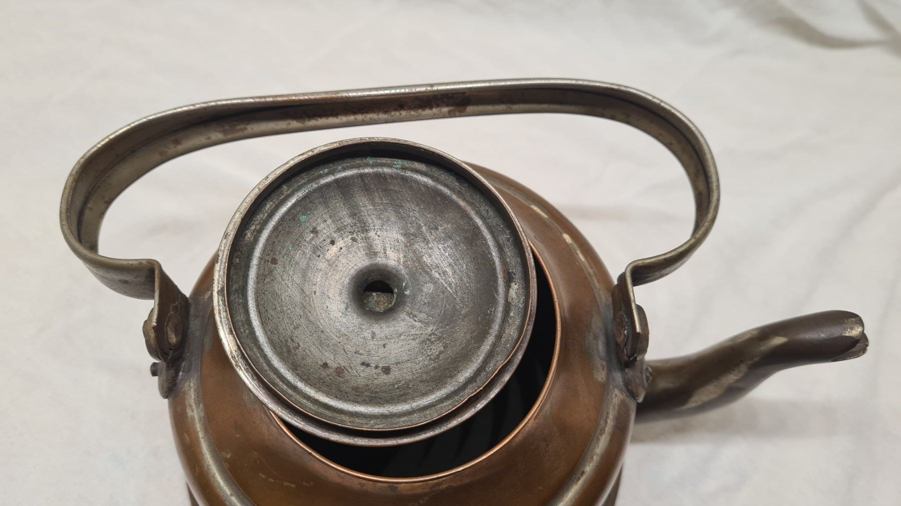 Pentole: Kupferkessel mit Deckel ca. 1930 – Usato da Zürich venduto da Agios 6