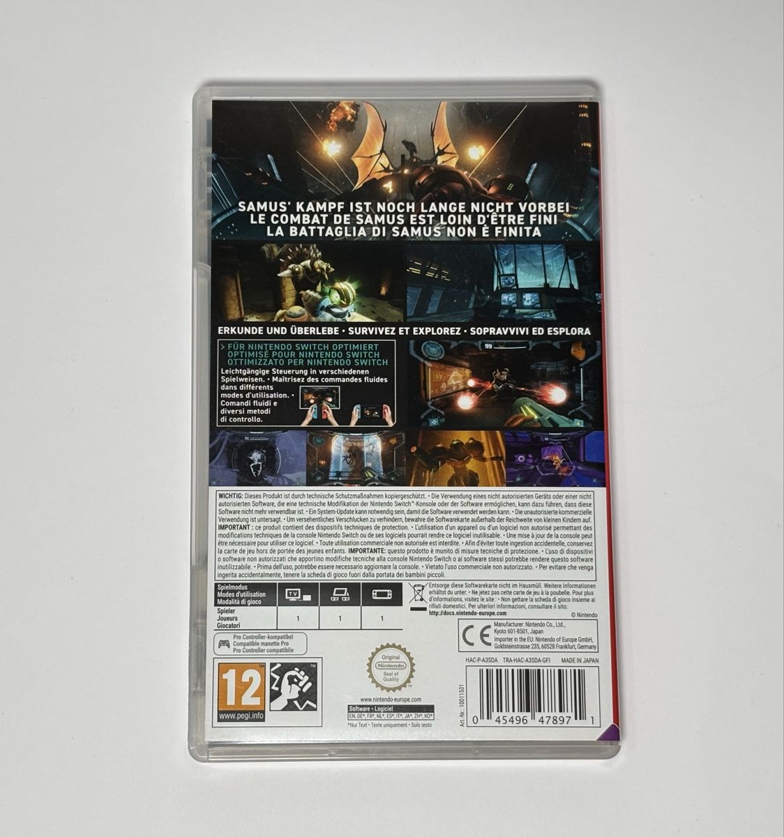 Nintendo Giochi: Gioco Nintendo Switch Metroid Prime Remastered usato – Usato da Gordola venduto da kar_gy5g 1