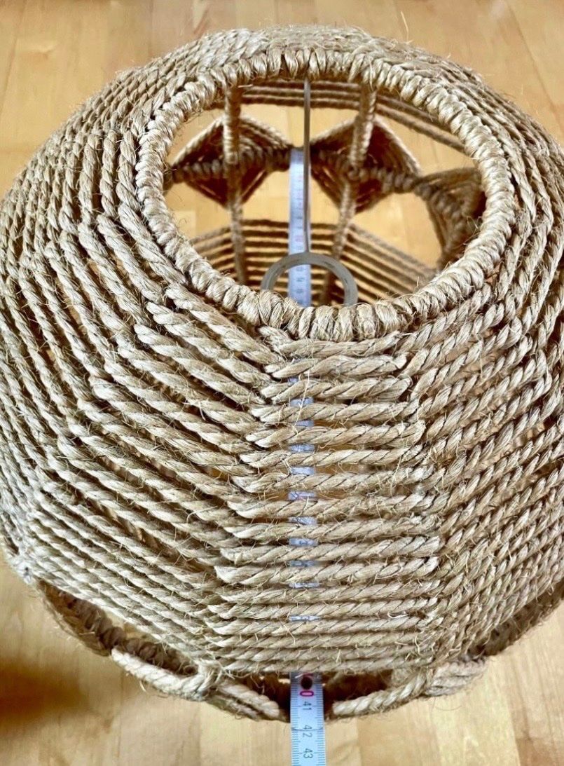 Lampes: Lampe im Makramee Look – D'occasion à Hüntwangen par fra_7nd2 4