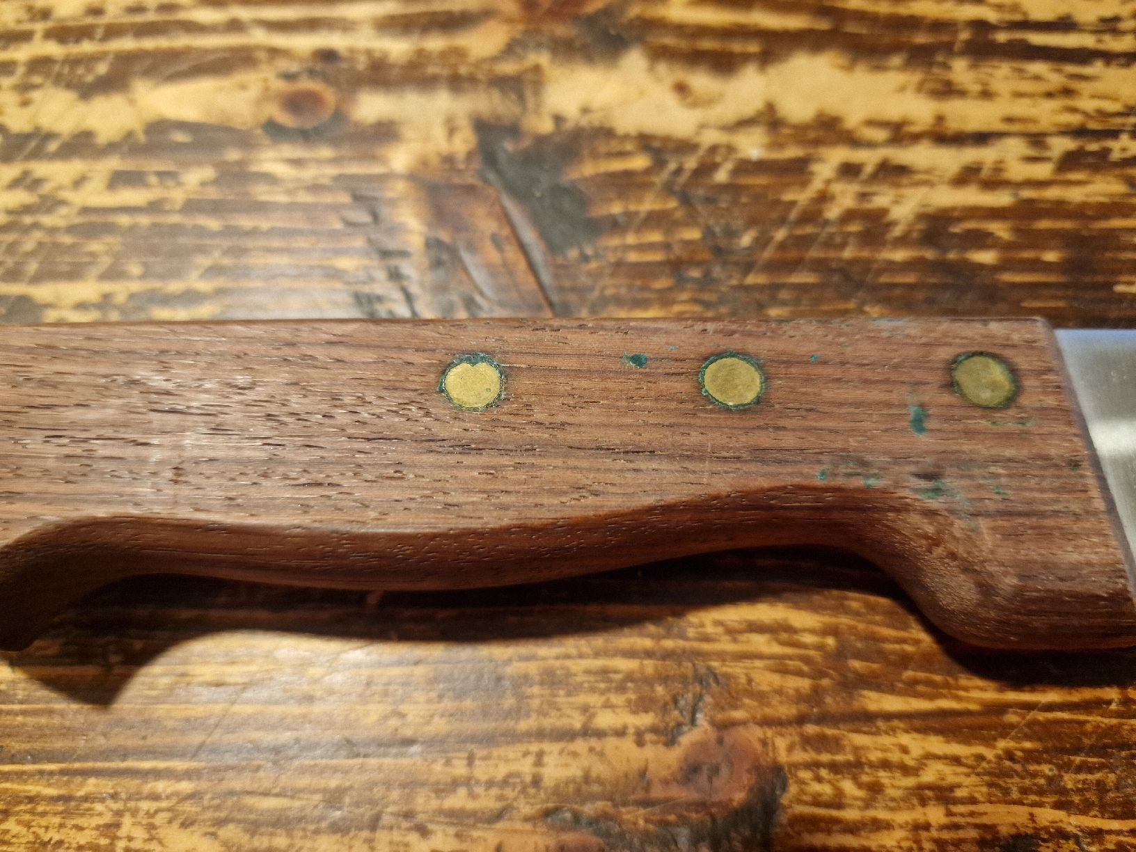 Wenger Couteaux de cuisine: Messer "Kücken-Messer" Holzgriff gebraucht – D'occasion à Weite par Liane1973 4