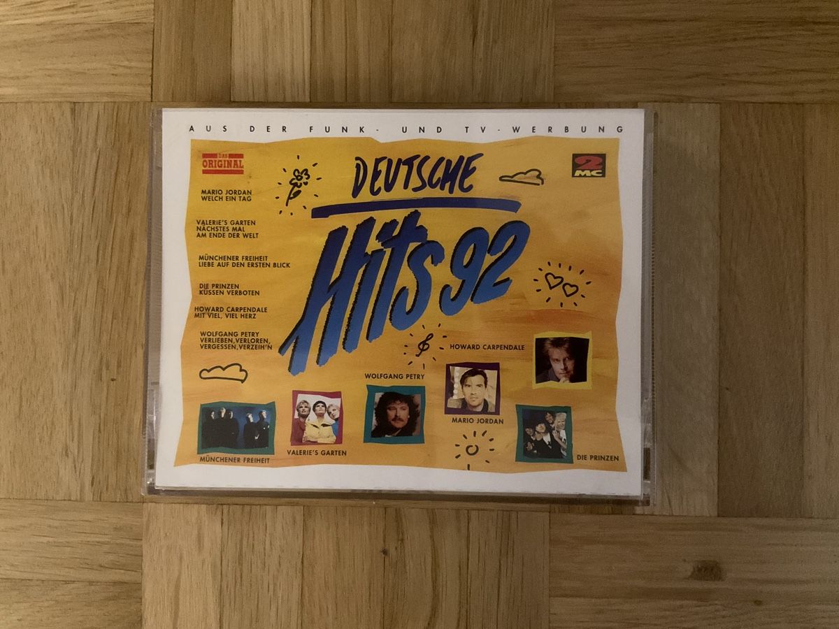 Musicassette: Mc - Deutsche hits 92 – Usato da Steffisburg venduto da miatigi