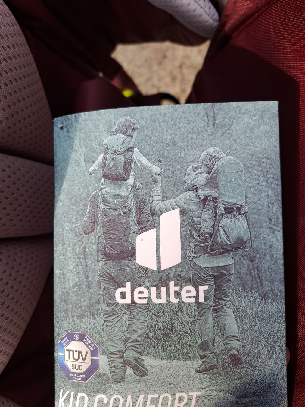 Deuter Marsupi portabebè: Kindertragerucksack Tragerucksack Deuter Kid Comfort 2025 – Nuovo (secondo la descrizione) da Luzern venduto da Slsp6 3