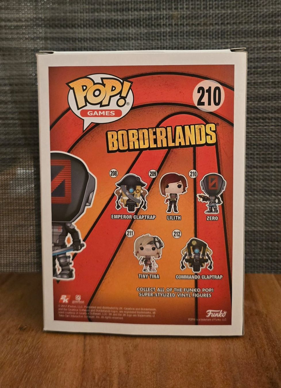 Funko Figuren: Funko Pop Borderlands Zero 210 neuve – Neu und originalverpackt aus Céligny von Cheyenne1991 1