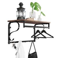 Wandgarderobe mit 5 Haken