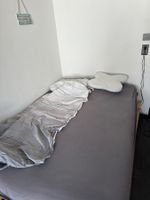 Einzelbett mit Schublade Holz hell gebrauchter Zustand