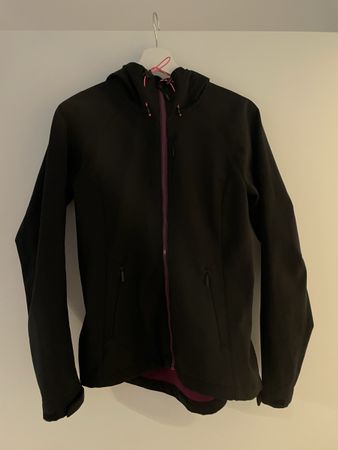 Damen Softshelljacke schwarz