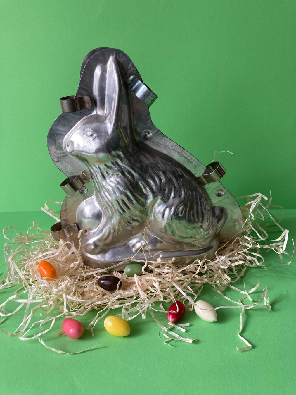 Statuette: Antike Schokoladenform Osterhase – Usato da Zwingen venduto da moje1 3