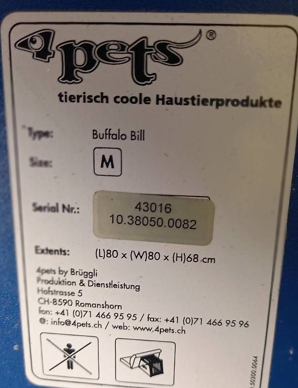 Cages, transport & sécurité: Hundebox 4 Pets – D'occasion à Ried b. Kerzers par vivienne02 1