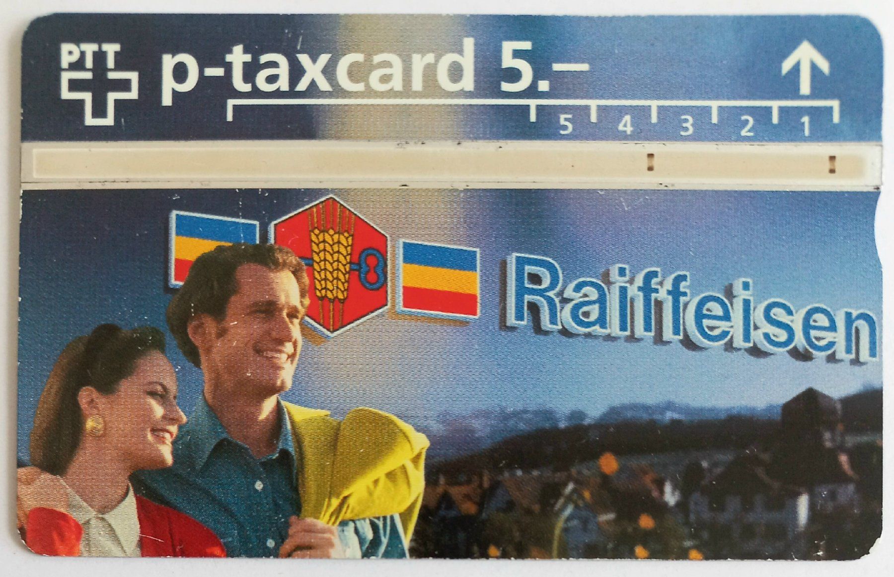 Swisscom Telefon- & Taxkarten: PTT Taxcard - Raiffeisen - CH – Gebraucht aus Niederuzwil von lubimaja
