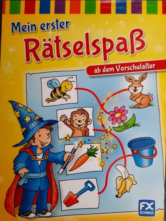 Rätselspass Block für Kinder ab Vorschulalter (Neu (gemäss Beschreibung