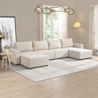 Modulares Schlafsofa VERA XXL - 380x168cm Beige