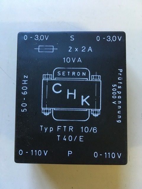 Componenti elettronici: Printtrafo 2x3,0V 10 VA / 4 VA – Nuovo e nell'imballaggio originale da Brugg AG venduto da Pedro4 1