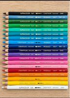 Lot de 19 crayons Caran d'Ache aquarellables NEUFS