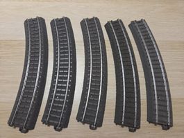 Märklin 5 x 24130 Gebogenes gleis C H0