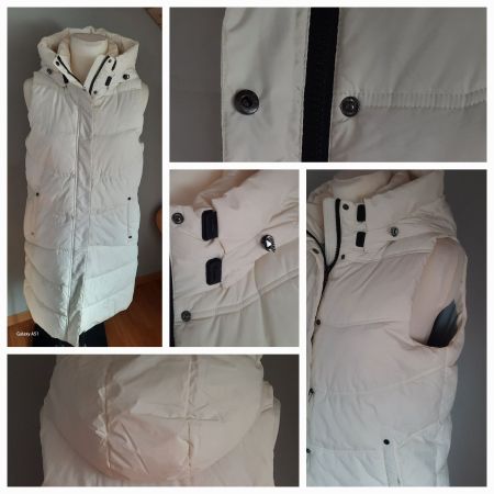 ***STREET ONE*** Longweste/Gilet creme Gr. 42