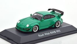 Porsche 911 / 993 RWB Rauh-Welt 1996 grün      1:43