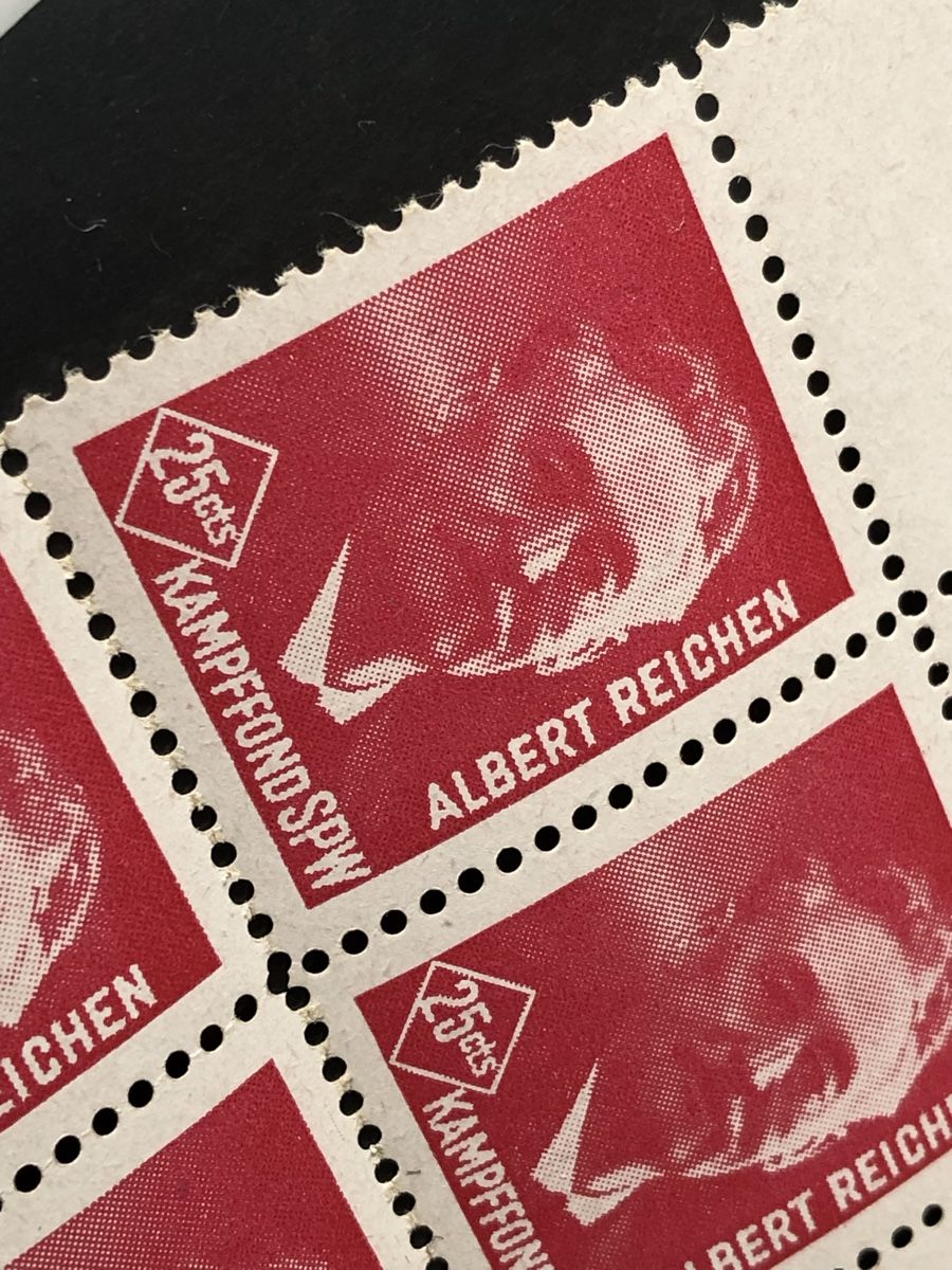 Tutti i francobolli: Kampffonds des SP Winterthur 1940 Albert Reichen – Nuovo (secondo la descrizione) da Lufingen venduto da Rac0
