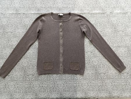 Bongenie Grieder Cardigan, braun, Grösse XS