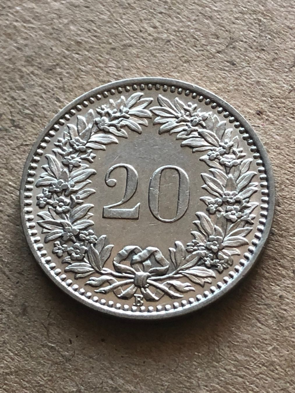 Tutti le monete: 20 Rp. 1931 vorz. + – Usato da Schötz venduto da Odpa 1
