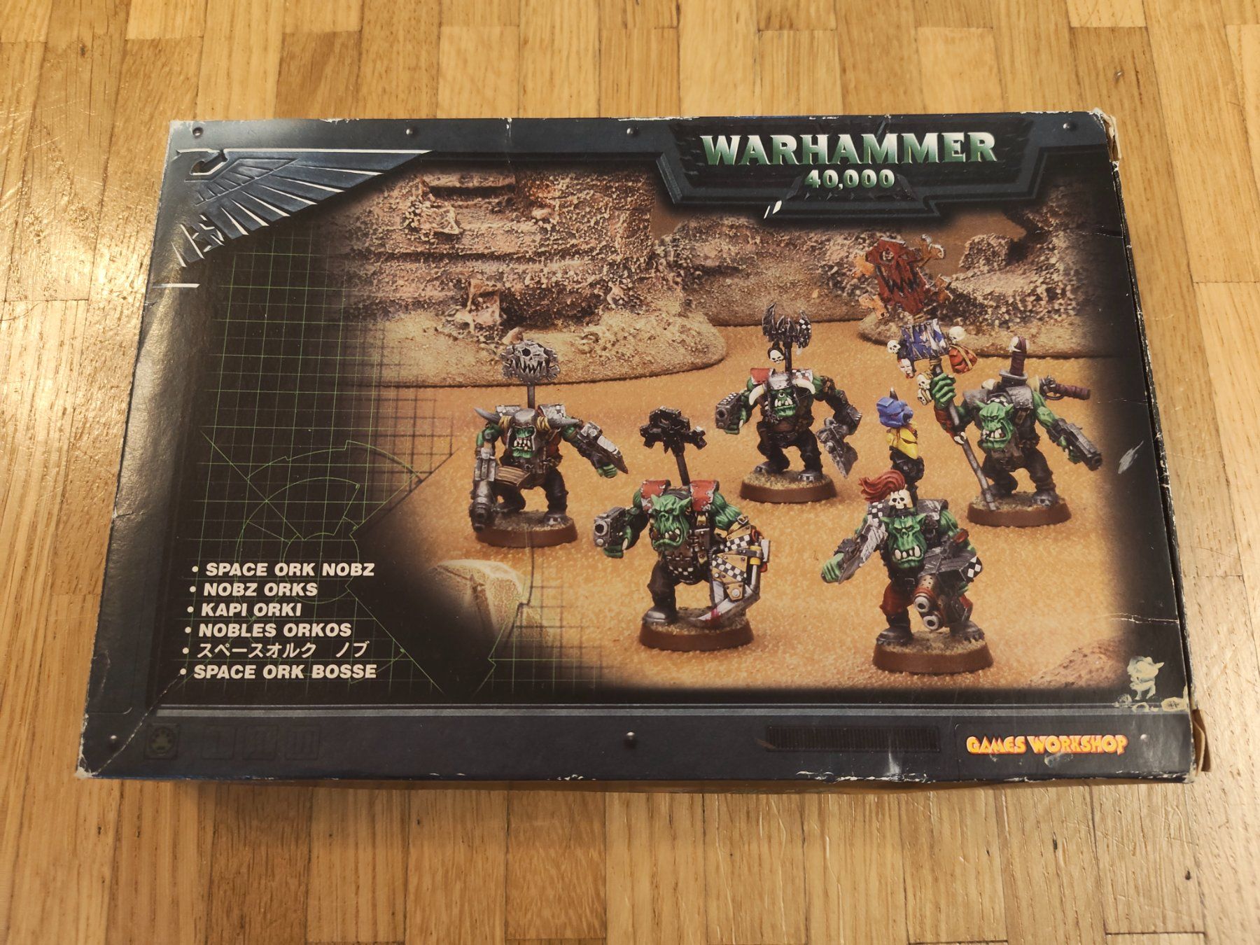 Kits de montage: Warhammer 4x Ork Nobz metal oop – D'occasion à Grandson par Batarang