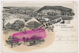 Gruss aus Niederoesch Litho