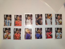 🔥Komplettes Set- Alle 12 Panini Coca Cola Sticker CC01-CC12