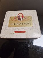 Boîte métallique Senator Gulden Eeuw 1858-1958 vintage 