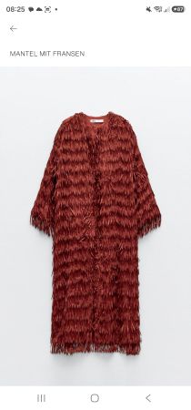 ❤️Zara Kimono Fransen Look Gr. L Neuwertig❤️