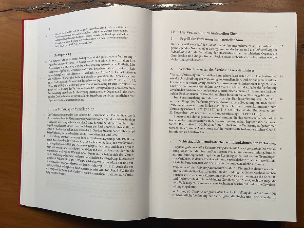 Libri: Schweizerisches Bundesstaatsrecht, 9. Auflage – Nuovo (secondo la descrizione) da Volketswil venduto da doughboy 4