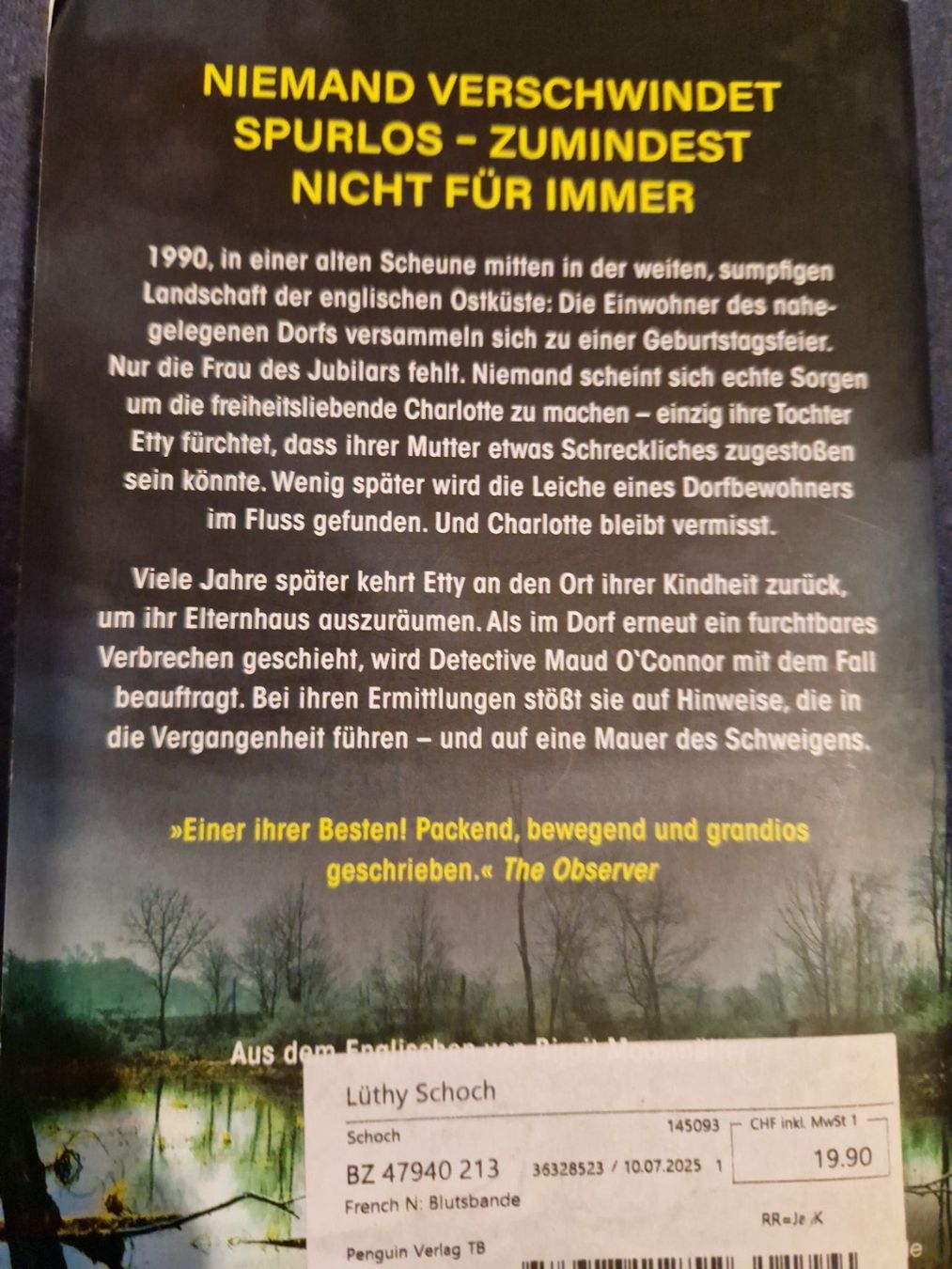 Libri: Nicci French - Blutsbande Thriller – Usato da Neuhausen am Rheinfall venduto da Alchimista 1