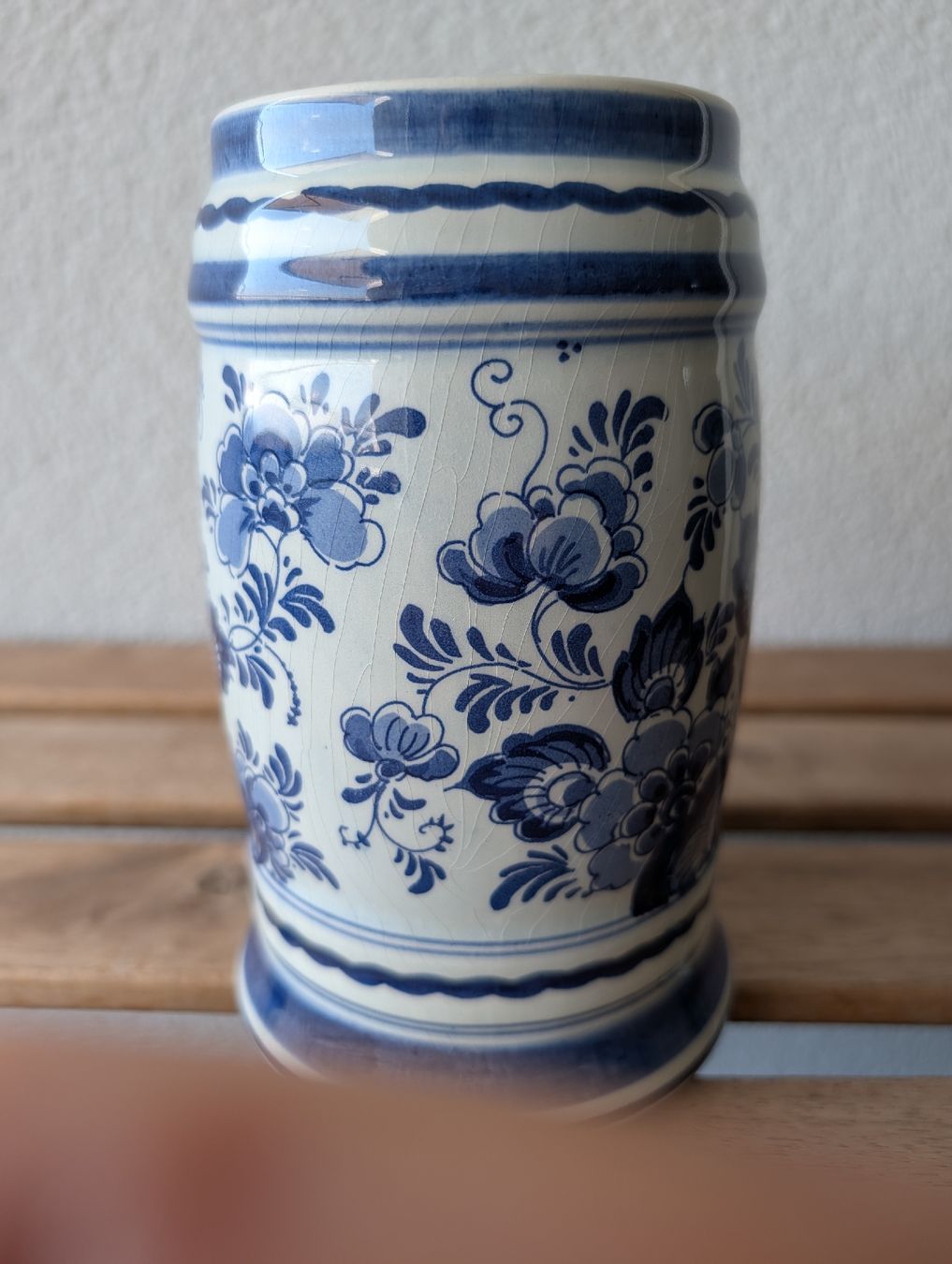Bicchieri: Keramik Bierkrug – Handbemalt – Usato da Bern venduto da ari_66yc 2