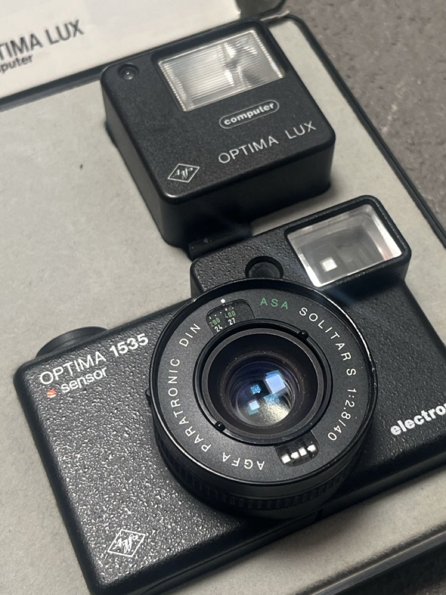 Agfa Kamera: AGFA Optima 1535 Electronic Sensor – Gebraucht aus Zürich von sandrowanner 1