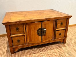 asiatisches Lowboard Asiatischer Couchtisch Lagerräumung