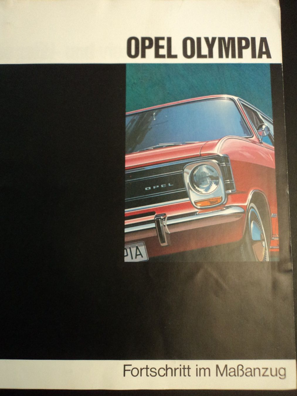 Opel Documenti: Prospekt Opel Olympia 1968 wunderschön alt – Usato da Schwarzenburg venduto da modelCARama 1