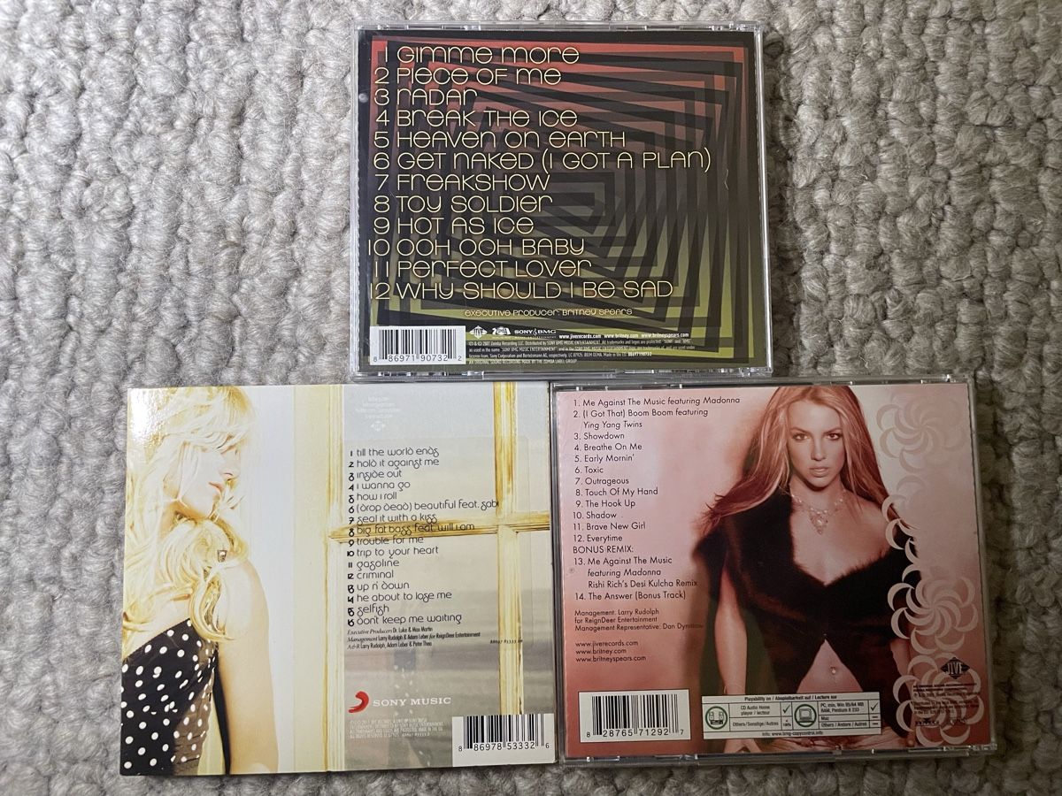 CD: 3x Britney Spears – Nuovo (secondo la descrizione) da Reinach AG venduto da trigger7811 1