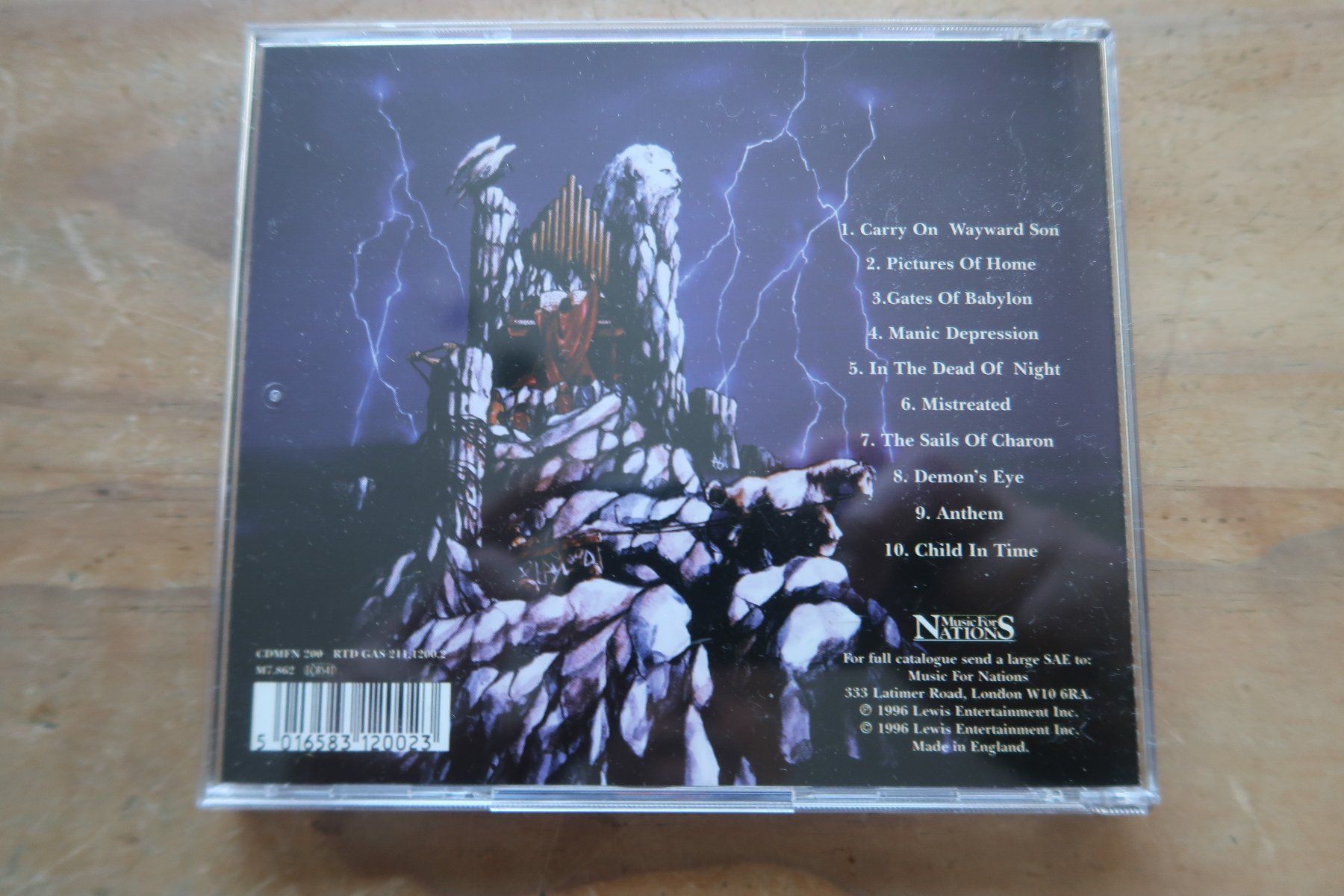 CD: YNGWIE MALMSTEEN - INSPIRATION - CD – Usato da Basel venduto da Patiscat 1
