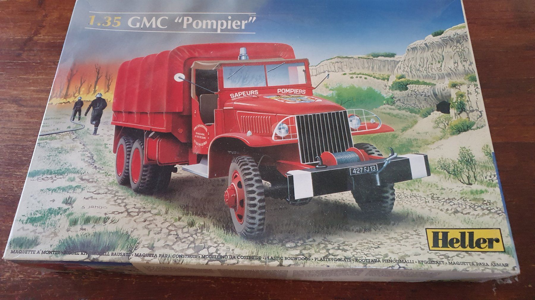 Heller Modellautos: GMC Pompier – Neu und originalverpackt aus Châtonnaye von Kojak120