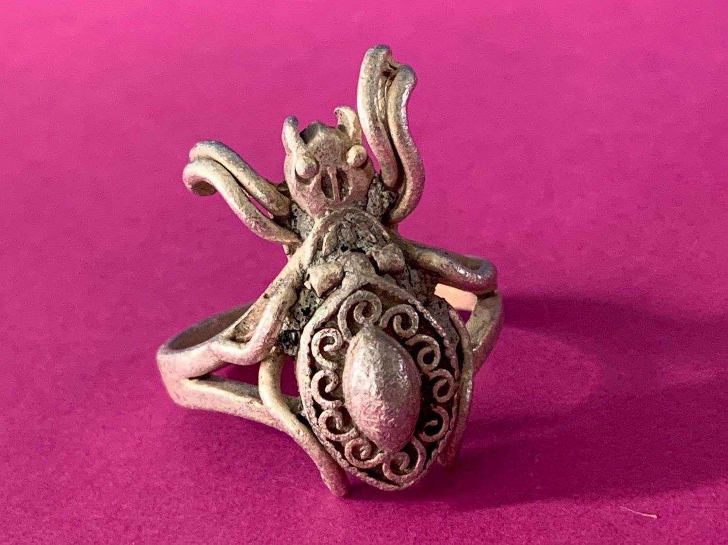 Anelli: Silberring SPINNE (63) – Usato da Laufen venduto da belleskulptur