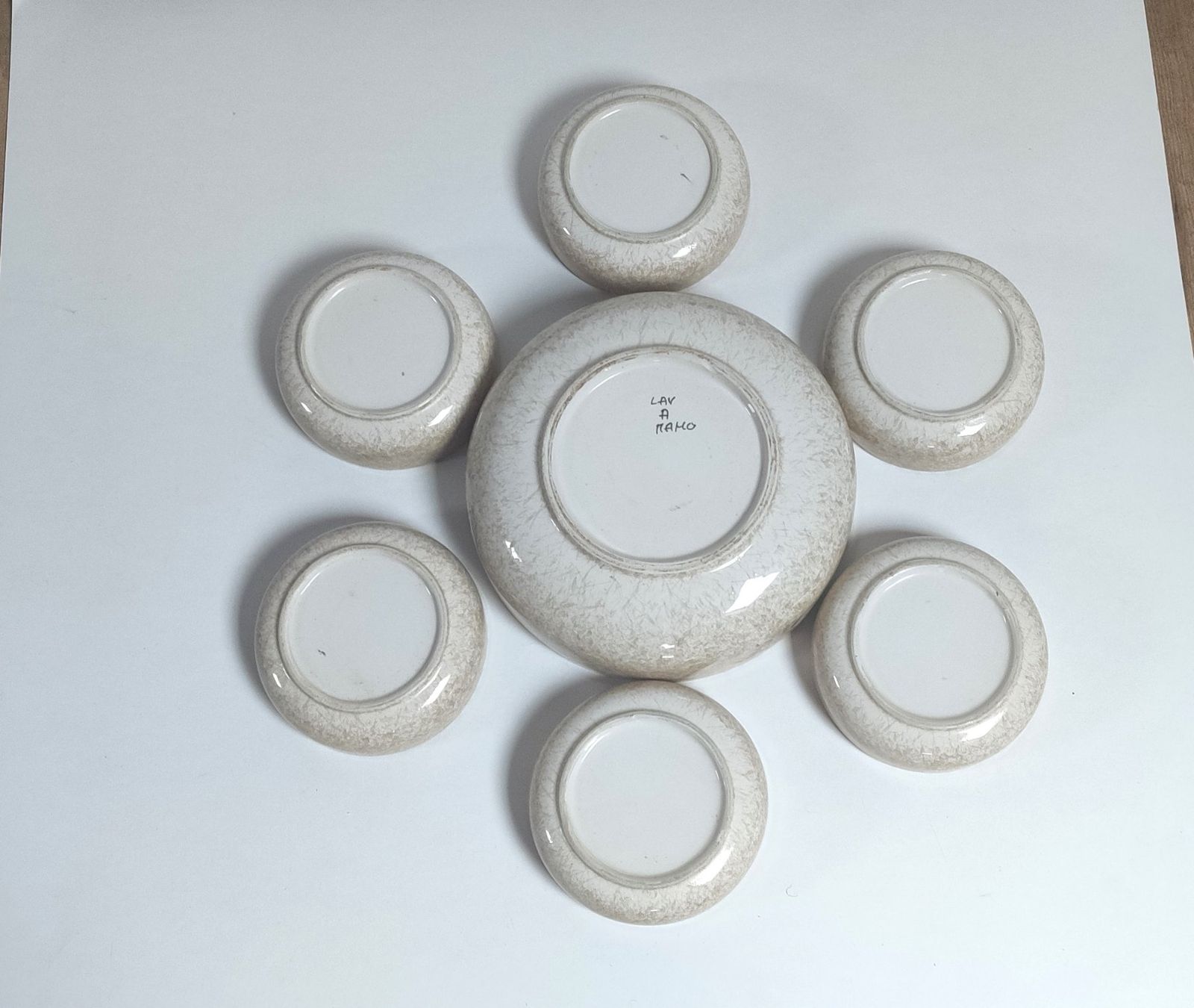 Ciotole: Bols à dessert, peints à la main. – Nuovo (secondo la descrizione) da Lamboing venduto da Qtrica 3