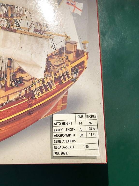 Kit di costruzioni: Modellbaukasten des H.M.S. Bounty – Usato da Zürich venduto da Razzo1 2