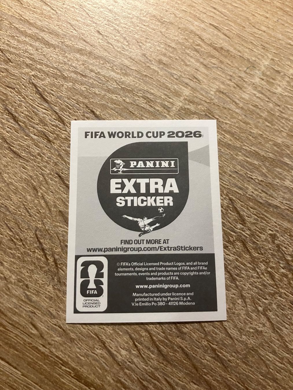 Panini Carte collezionabili: Panini WM 2026 Hakimi Extra Sticker SILVER silber – Nuovo (secondo la descrizione) da Chur venduto da tozzi-stickerworld 1