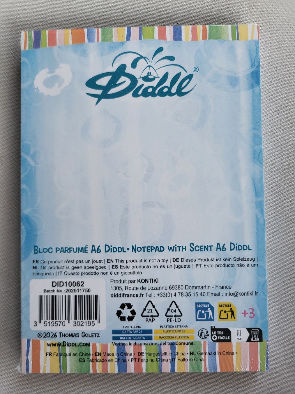 Blocchi: Diddl is back Block A6 Frankreich Duftblock OVP – Nuovo e nell'imballaggio originale da Liestal venduto da Kat_329 1