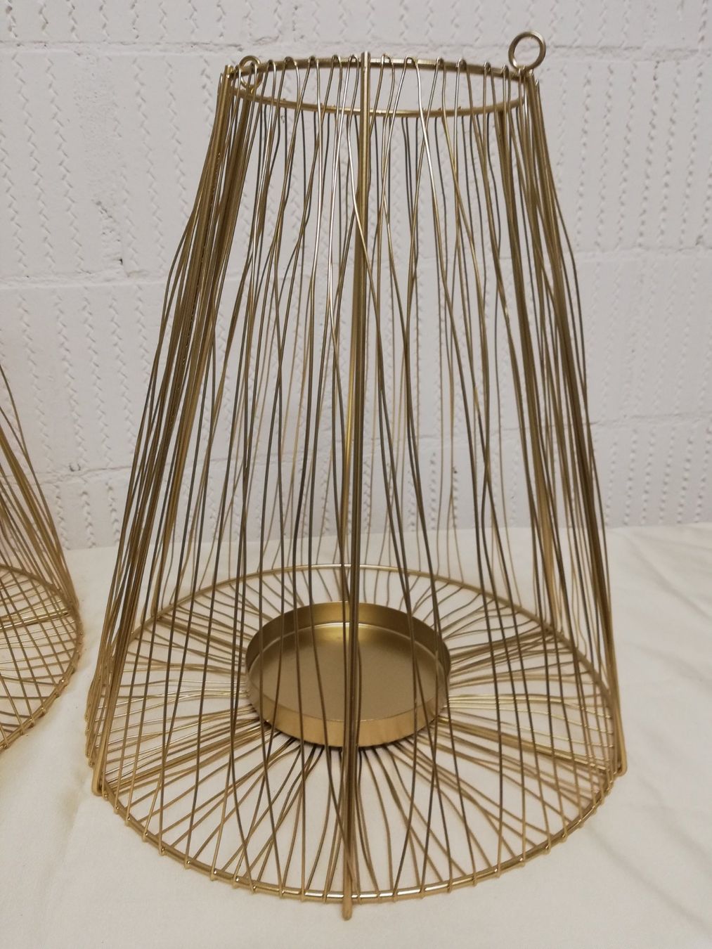 Alle Dekorationen: Windlicht Gross Gold – Neu (gemäss Beschreibung) aus Untersiggenthal von Marlen59 2