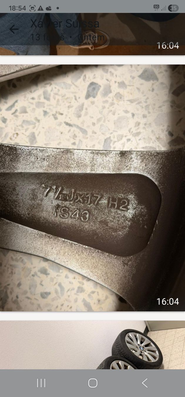BMW Pneus & Kompletträder: roues 225/45/17 – Gebraucht aus La Chaux-de-Fonds von Ric_m628 2