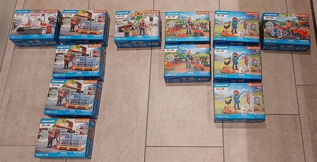 Giocattoli: Playmobil Migros Mania – Usato da Wabern venduto da ale_qdf8