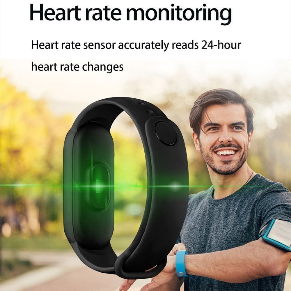 Misurare: FITNESSTRACKER SMARTBAND - SMARTWATCH - ACTIVITY TRACKER M6 – Nuovo e nell'imballaggio originale da Kriens venduto da swissgadget 2