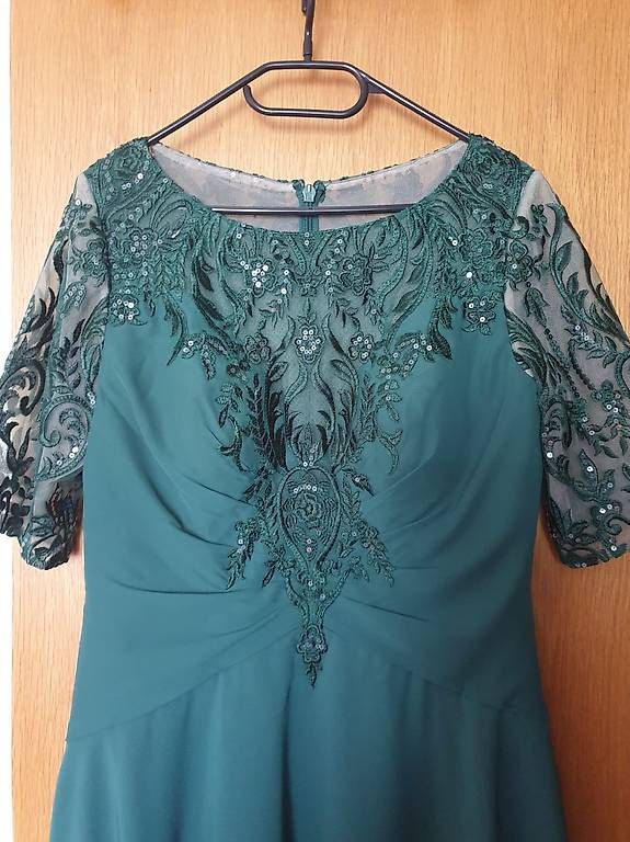 Vestiti: Cocktailkleid mit Pailetten, A-Linie – Usato da Gebenstorf venduto da pin_67yc 1